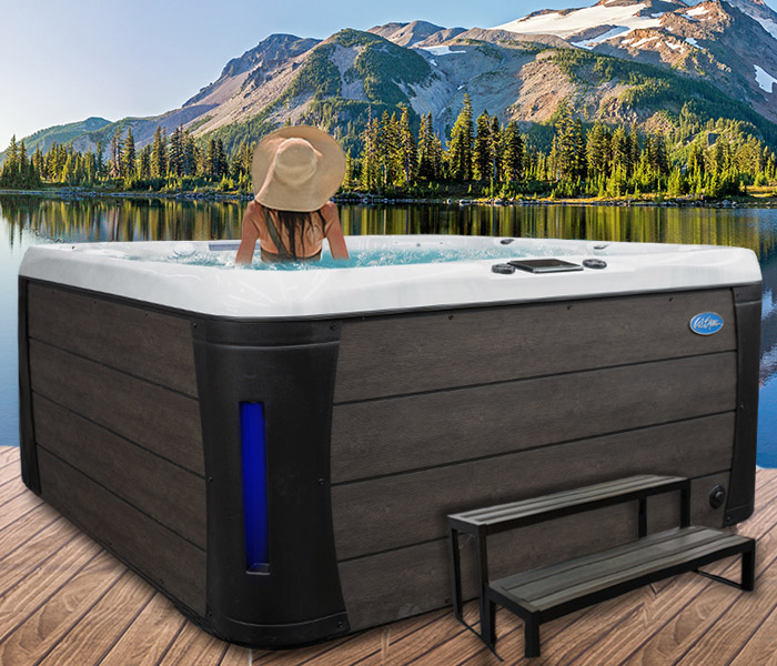 Calspas hot tub being used in a family setting - hot tubs spas for sale Camden